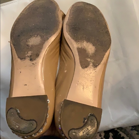 MIU MIU Patent Leather Bow Accents Ballet Flats! - Picture 7 of 12